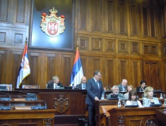7 October 2013 Third Sitting of the Second Regular Session of the National Assembly of the Republic of Serbia in 2013 